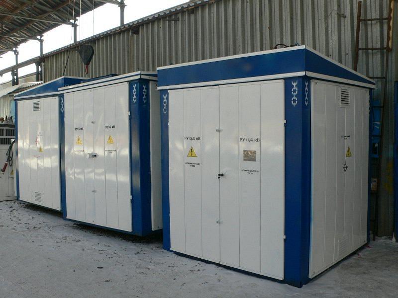 Комплектная трансформаторная подстанция КТП-ТВ-250/10(6)/0,4