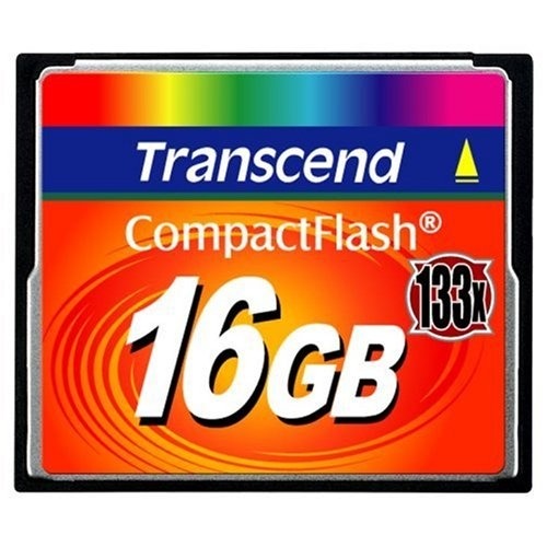 Карта памяти Transcеnd CF-16GB 133X HIGH SPEED