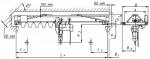 Кран-балка опорная - г п 1,0 т