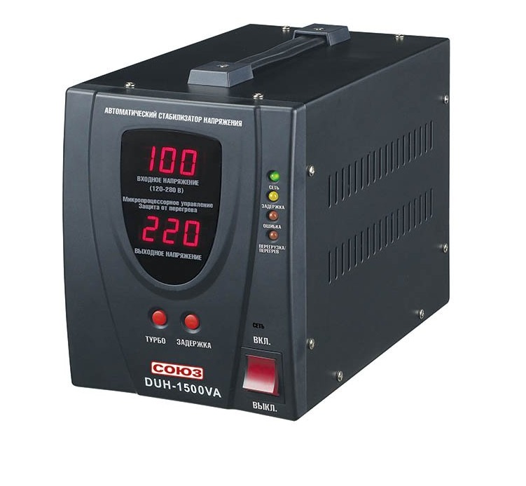 Стабилизатор Союз DUH-1500VA Стабилизатор Союз DUH-1500VA
