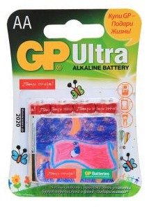 Батарейки мизинчиковые GP Ultra LR03(ПОДАРИ ЖИЗНЬ) Батарейки мизинчиковые GP Ultra LR03(ПОДАРИ ЖИЗНЬ)