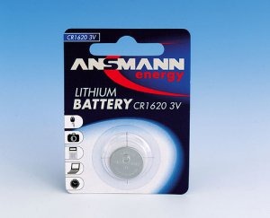 Батарейки дисковые литиевые ANSMANN CR1620
