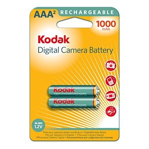 Аккумуляторы бытовые KODAK HR03-2BL 1000MAH [K3ARDC-2] (20/240/18000)