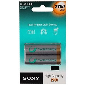 Аккумуляторы бытовые SONY HR6-2BL 2700MAH [NHAAB2F] (20/120/13440)