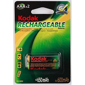 Бытовые аккумуляторы KODAK HR03-2BL 850MАH PRE-CHARGED [K3ARPC-2] (20/240/18000)