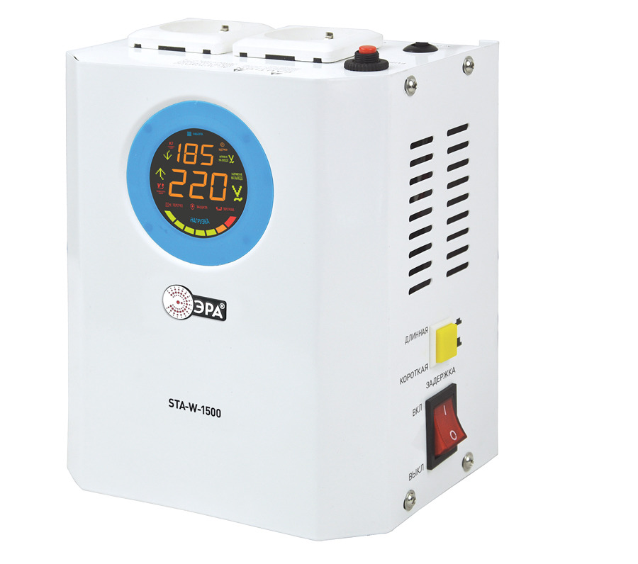 Стабилизатор ЭРА STA-W-1500 8/72 Стабилизатор ЭРА STA-W-1500 8/72
