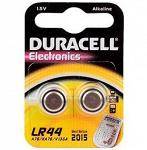 Батарейки для часов Duracell LR44-2BL (20/200)