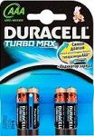 Батарейки мизинчиковые  DURACELL LR03-4BL TURBO (40/120/21120)