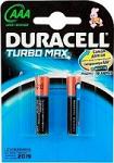 Батарейки мизинчиковые DURACELL LR03-2BL TURBO (20/60/10800)