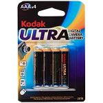 Батарейки мизинчиковые KODAK LR03-4BL ULTRA DIGITAL [K3A-4 UD] (40/200/32000)