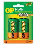 Бытовые аккумуляторы GP D 9000 mAh NiMh