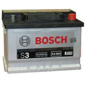 Аккумуляторы  bosch s3