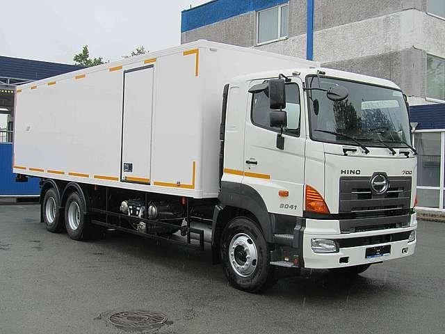 Изотермический фургон Hino 700 из сэндвич-панелей Изотермический фургон Hino 700 из сэндвич-панелей