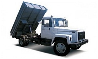 Самосвал ГАЗ-3307/09 Газон трехсторонняя разгрузка Самосвал ГАЗ-3307/09 Газон трехсторонняя разгрузка