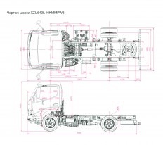 Промтоварный фургон Hino 303/343 Промтоварный фургон Hino 303/343