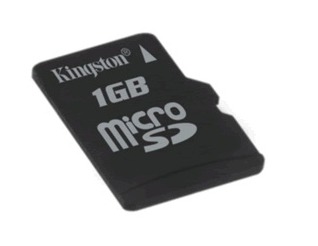 Карты памяти  Micro SD 1 GB Kingston