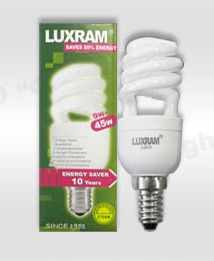 Энергосберегающая лампа LUXRAM Spiral Geniss Энергосберегающая лампа LUXRAM Spiral Geniss