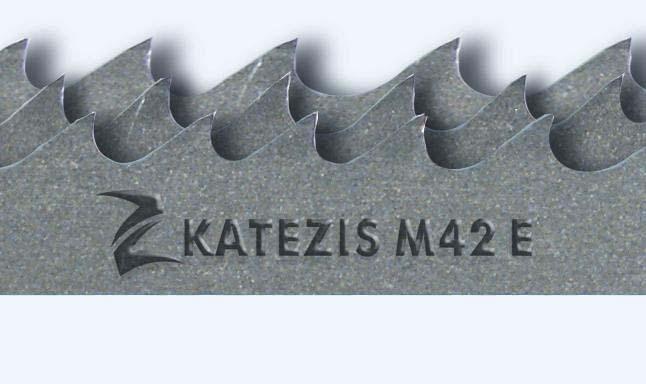 Пилы биметаллические ленточные по металлу KATEZIS M42 E