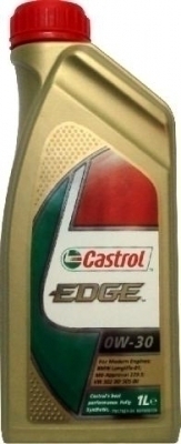 Синтетическое моторное масло CASTROL EDGE 0W-30 1Л