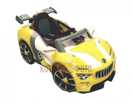 Электромобиль River Toys Maserati A 222 AA желтый
