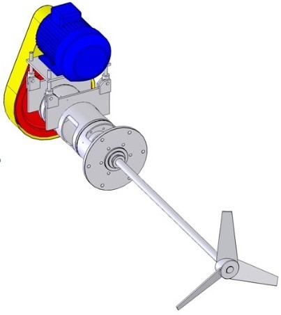 Мешалки пропеллерные для нефтяной промышленности