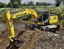 Экскаваторы колесные New Holland, модели серии MH Экскаваторы колесные New Holland, модели серии MH
