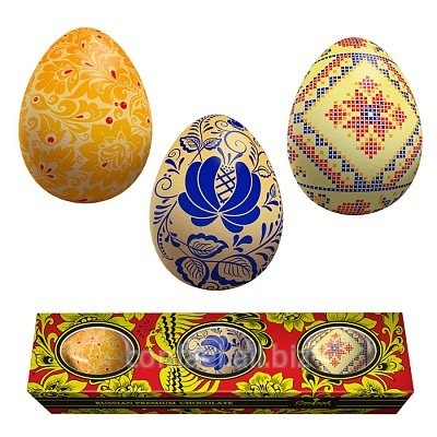 Пасхальный набор яиц Россия ШШб90.90-по804