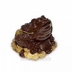 Скульптура шоколадная Шоколадная жаба на деньгах - в подарок ШСг177.700