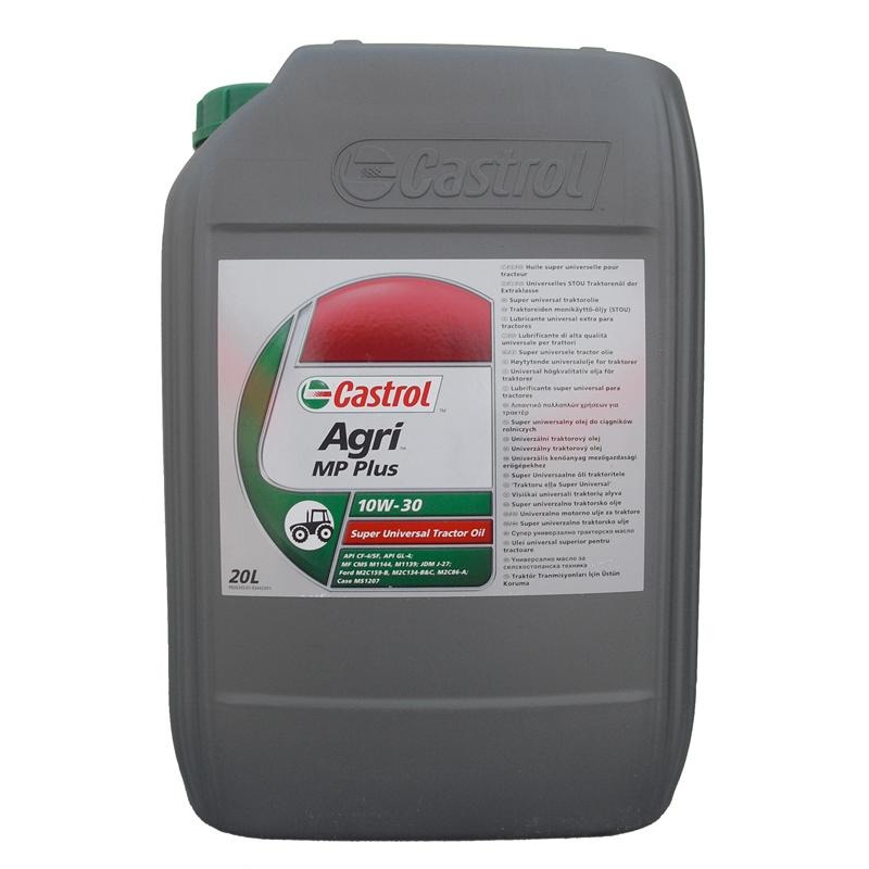 Универсальное масло для сельскохозяйственной техники Castrol Agri MP Plus 10W-30 Универсальное масло для сельскохозяйственной техники Castrol Agri MP Plus 10W-30
