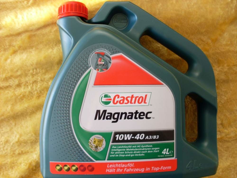 Моторное масло Castrol Magnatec 10W-40 A3/B4