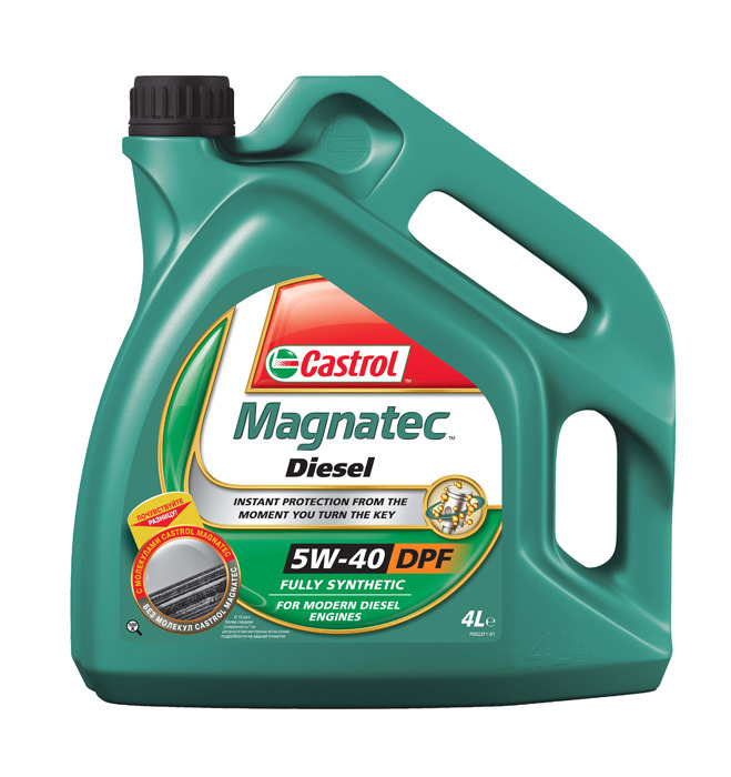 Моторное масло CASTROL Magnatec Diesel 5W-40 DPF Моторное масло CASTROL Magnatec Diesel 5W-40 DPF