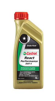 Тормозная жидкость Castrol React Performance DOT 4