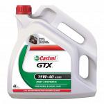 Моторное масло CASTROL GTX SAE 15W-40 A3/B3 4л