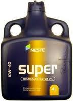 Синтетическое масло для дизельных двигателей Neste Turbo Super 10W-40