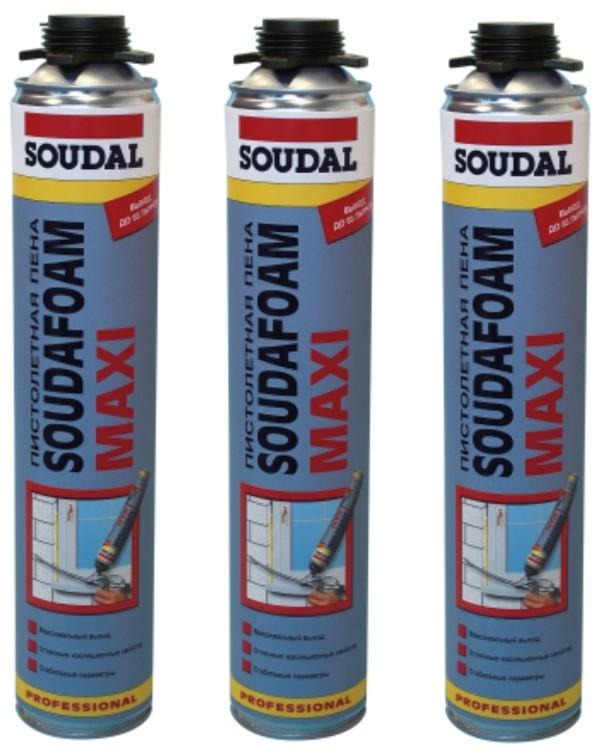 Пена монтажная Soudal maxi