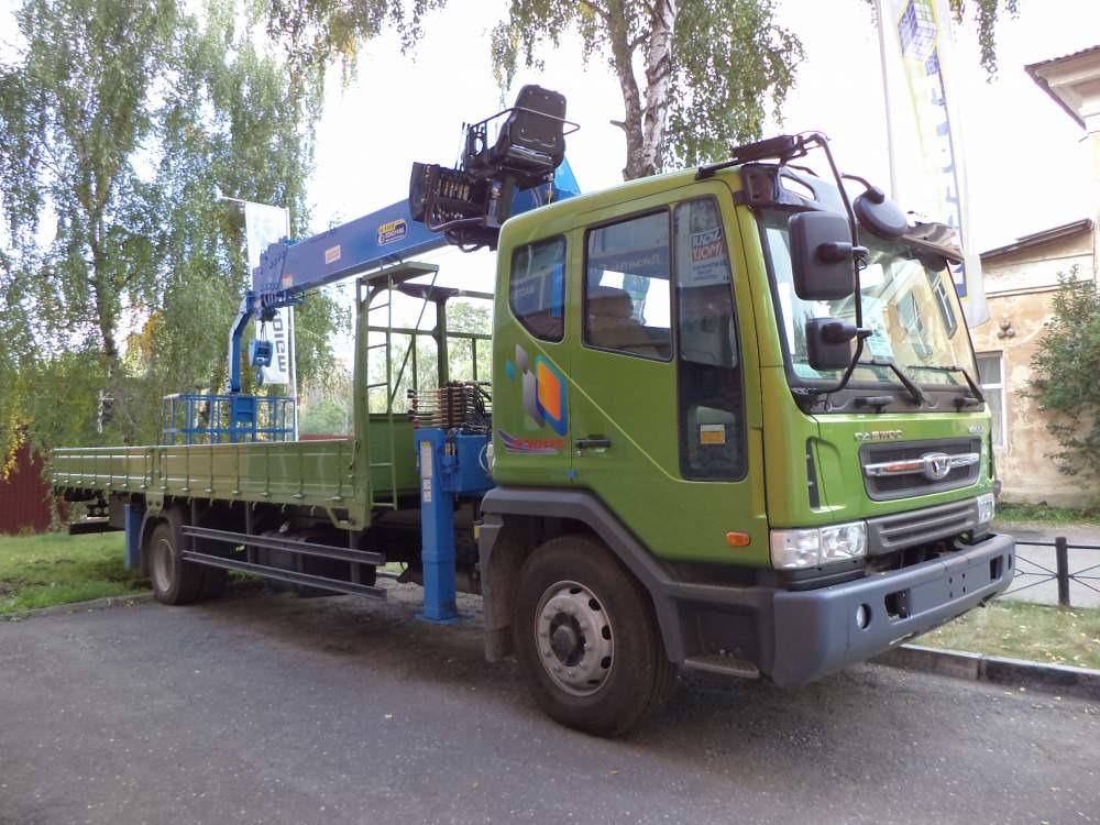 DAEWOO NovusСС6СТ 4х2 (низкорамный) с установкой DongYang SS1506АСЕ