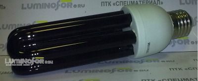 Лампа энергосберегающая UV Black Lite E27