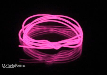 Световой провод повышенной яркости IV-поколения диаметр 2.6мм розовый