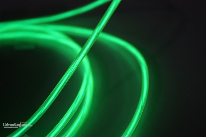 Световой провод повышенной яркости IV-поколения диаметр 5.0 мм зеленый