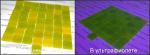 Плитка мозаичная флуоресцентная для напольно-стеновых покрытий желтая