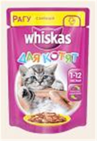Whiskas, пауч для котят