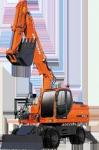 Экскаватор колесный Doosan S210W