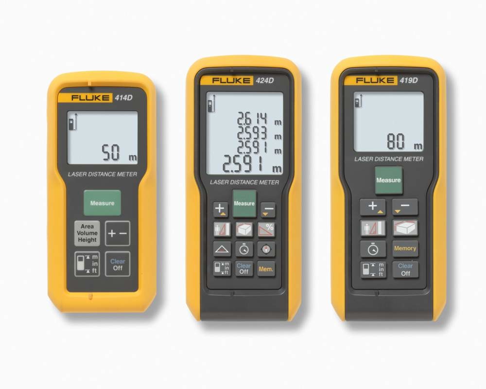 Дальномеры лазерные Fluke 414D/419D/424D