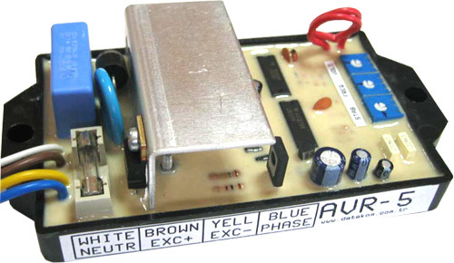 Регулятор напряжения генератора,   AVR-5 Alternator Voltage Regulator