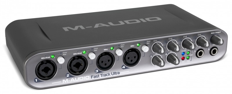 Аудиоинтерфейс M-audio Fast Track ULTRA Аудиоинтерфейс M-audio Fast Track ULTRA