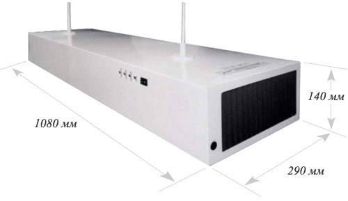 Потолочный бактерицидный рециркулятор воздуха
