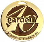 Медаль Gardeur 10 лет