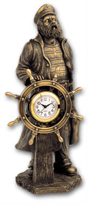 Часы настольные (морские сувениры)