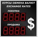 Табло курсов валют и котировок металлов Табло курсов валют и котировок металлов