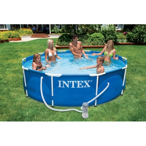 56997 Каркасный бассейн Intex Metal Frame Pool (305Х76см) В Коробке1шт.